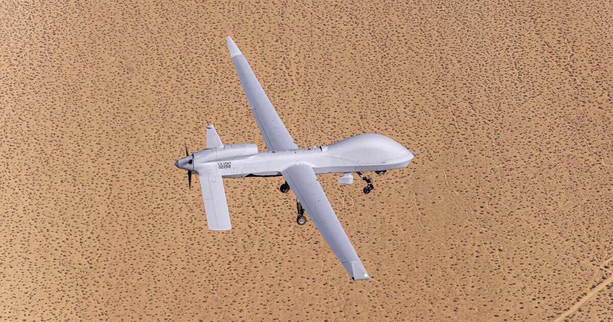 Arizona Guard, Gray Eagle 25M insansız hava aracını sahaya çıkaran ilk kişi oldu