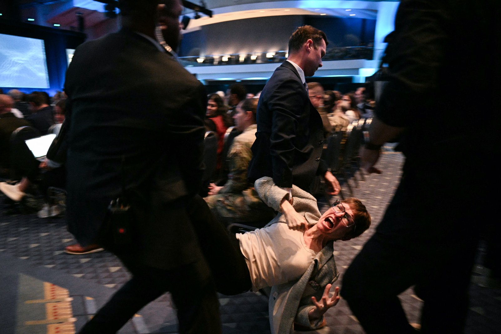 'You're a coward': Protesters heckle Hegseth during AUSA panel