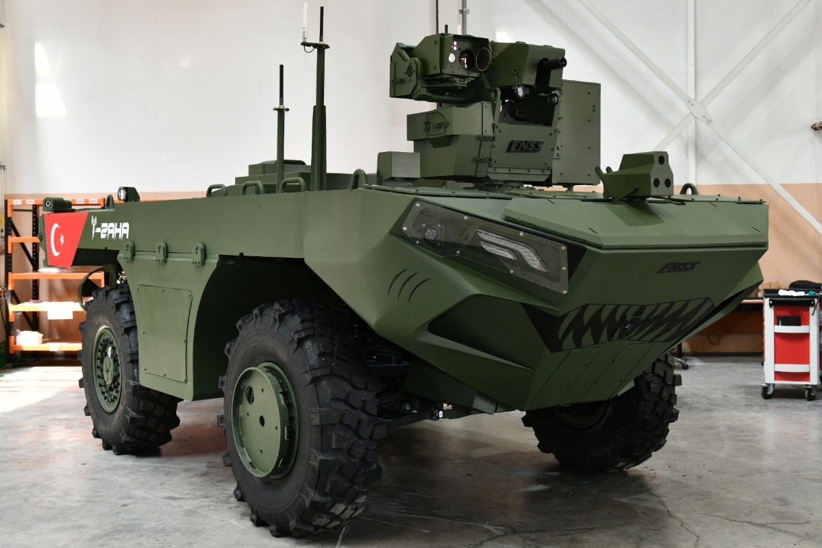 Turkish firm develops unmanned amphibious assault vehicle