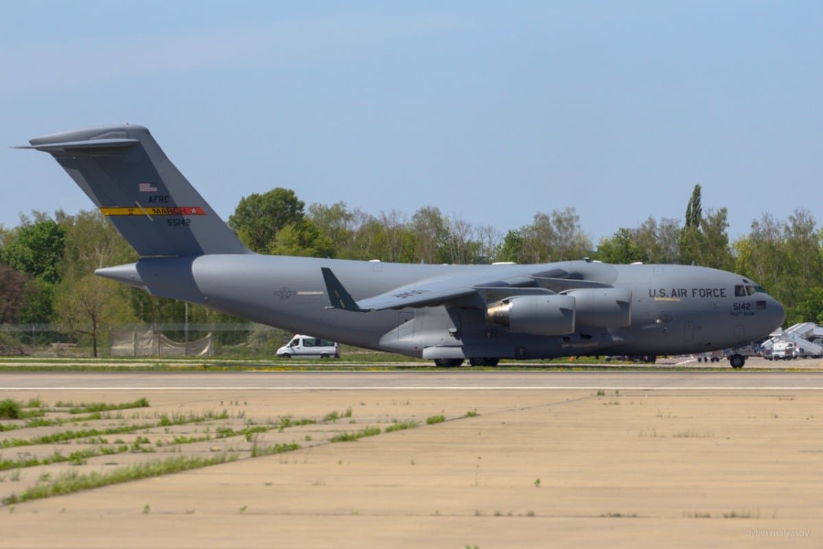 ABD Hava Kuvvetleri C-17 Moskova'ya indi, hiçbir sebep gösterilmedi
