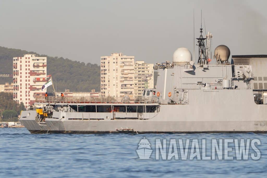 INS Trishul Arrives in Toulon Sporting Recent Upgrades