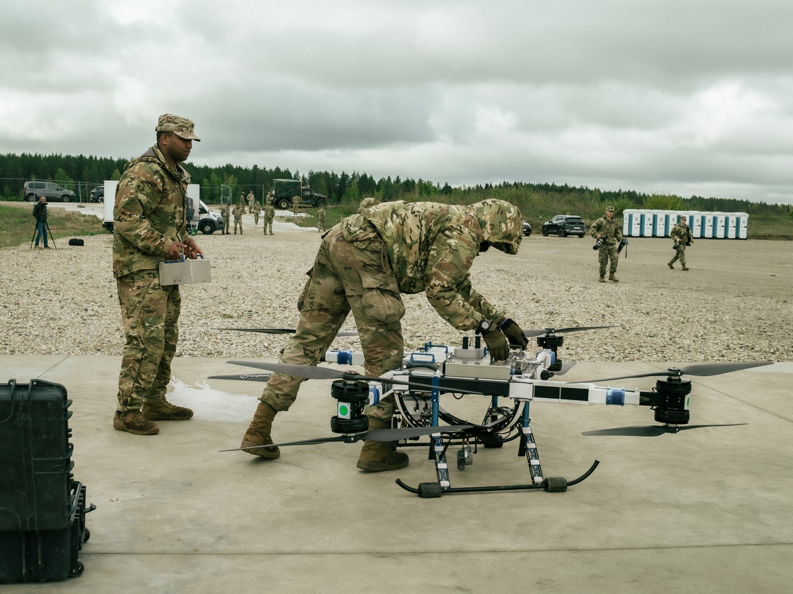 The US Army is looking for new drones to ferry blood supplies