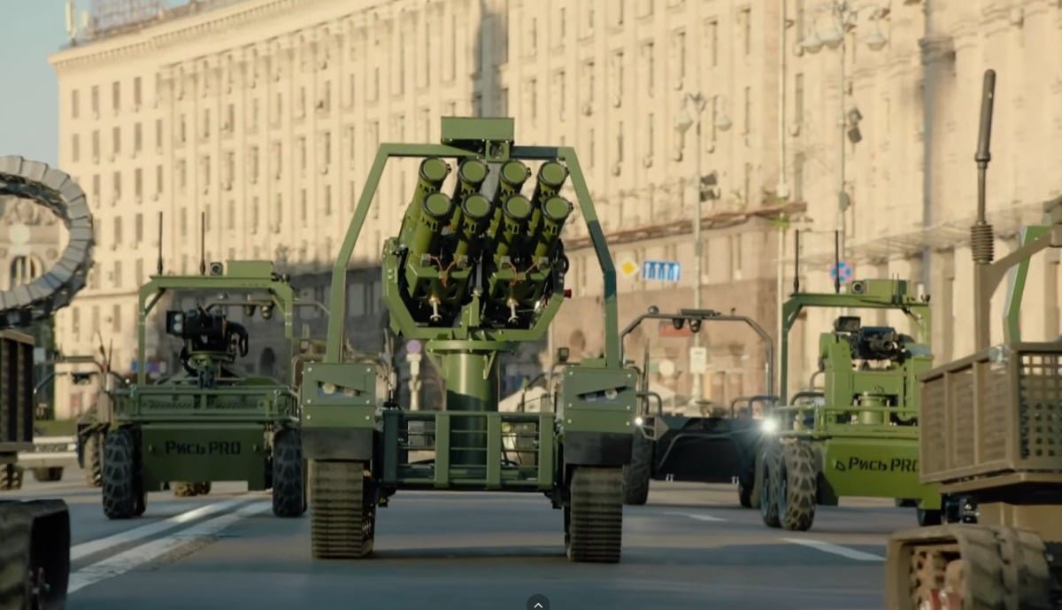 Ukraine holds world's first all-drone military parade