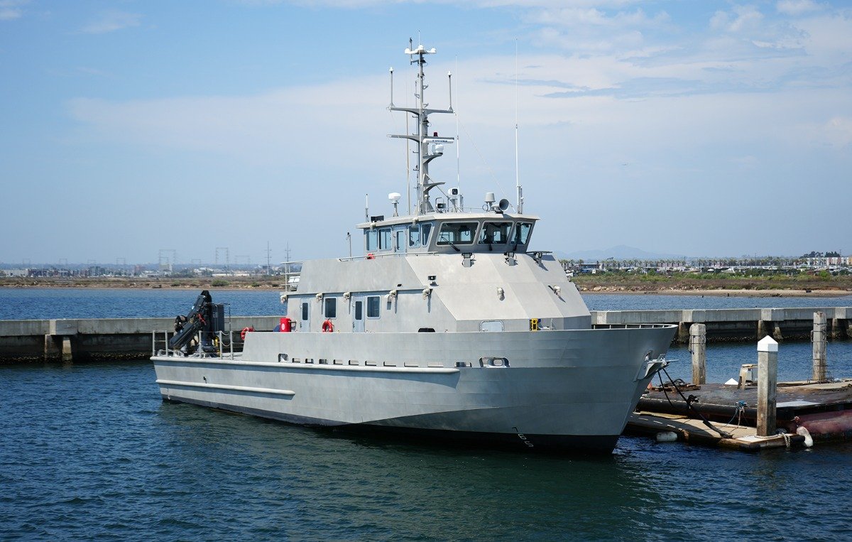 U.S. Navy takes delivery of new range support vessel