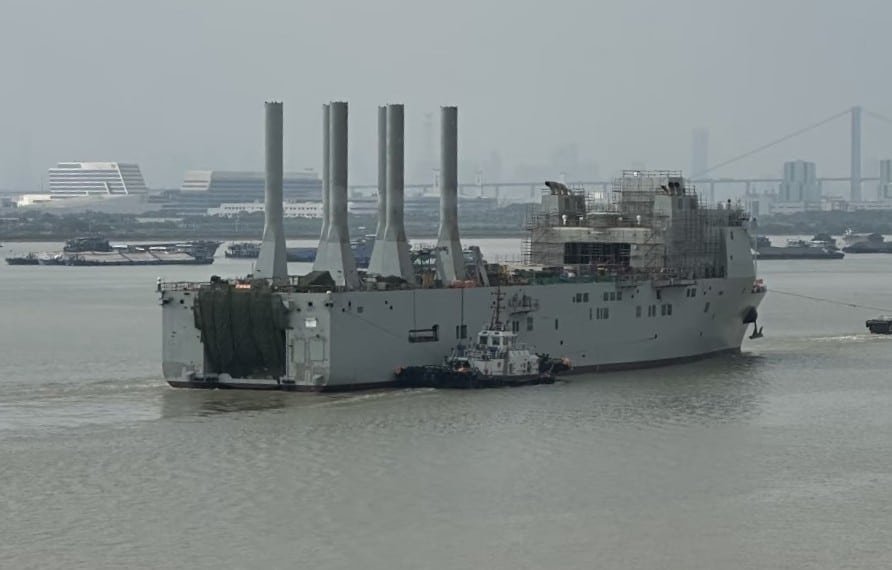 Second Possible Chinese UUV Mothership Appears In Guangzhou