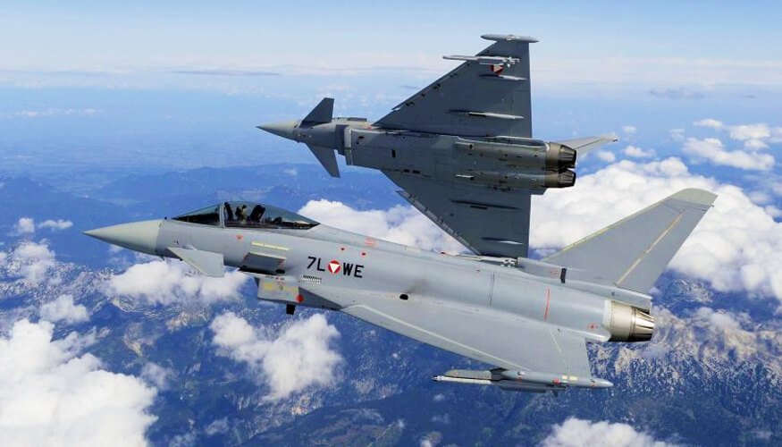 İtalyan Eurofighter Suudi Arabistan'da Vuruldu