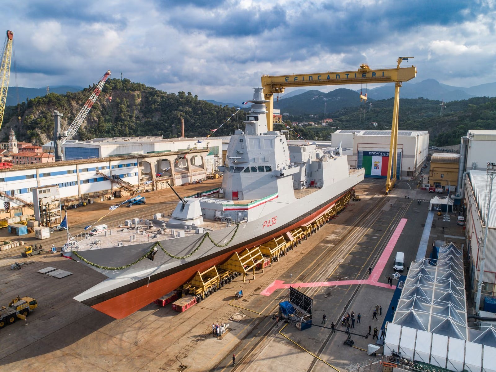 Fincantieri Delivers 5th PPA 'Domenico Millelire' to Italian Navy