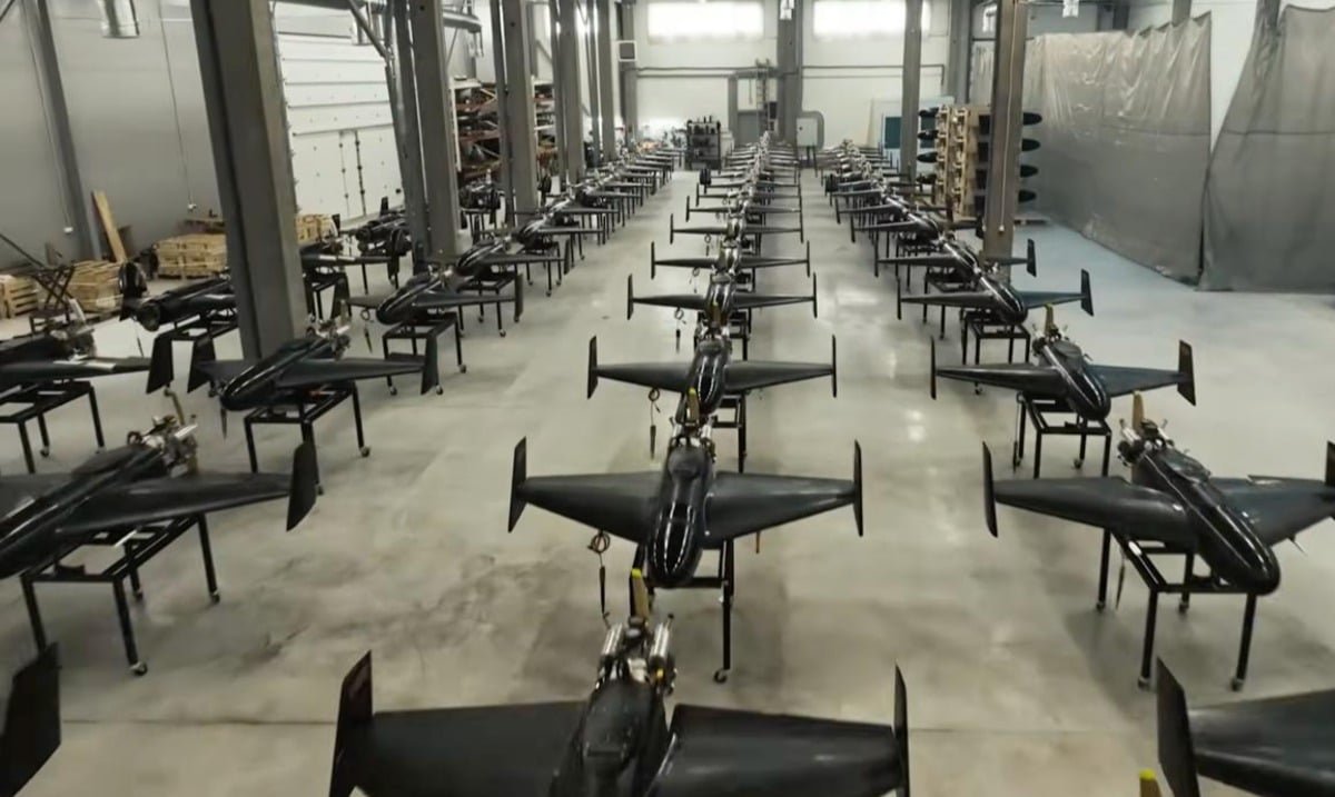 Ukraine reveals scale of Behemoth kamikaze drone production line