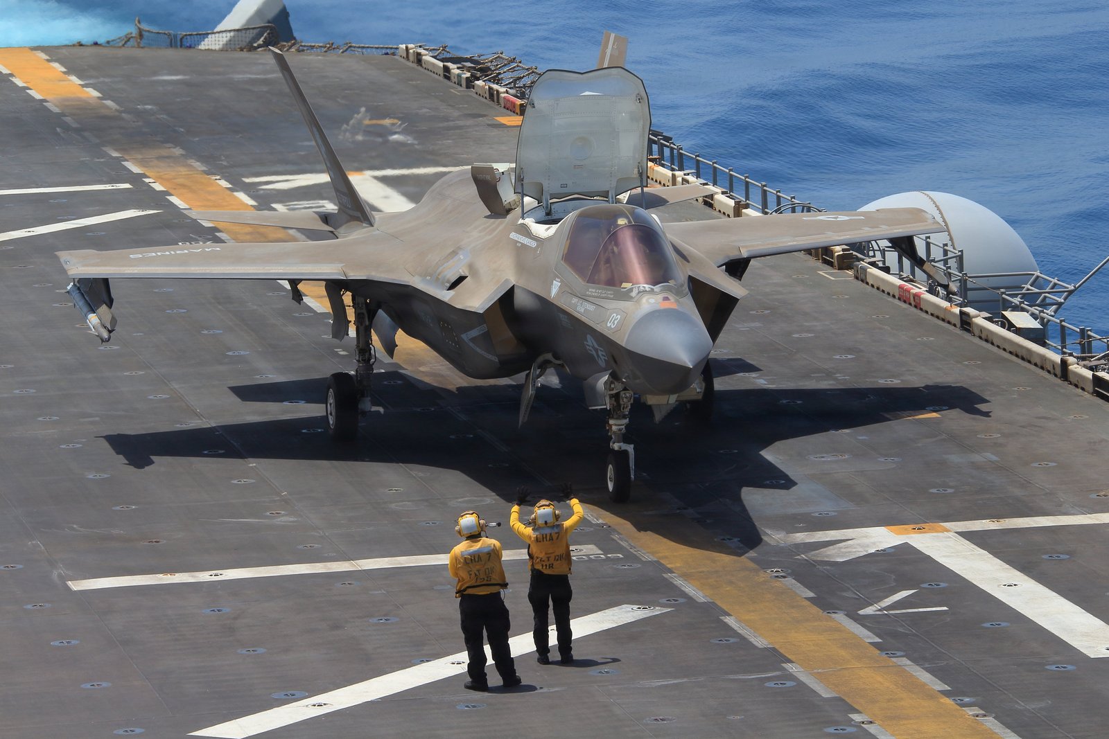 Hava Kuvvetleri yetkilileri, F-35'in Orta Doğu konuşlandırmaları sırasında savaşa hazır olduğunu kanıtladığını söyledi