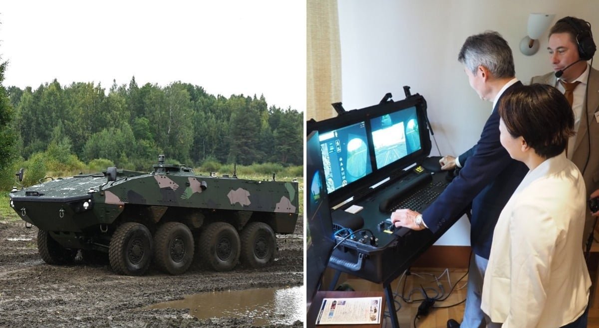 Patria, Finlandiya'daki zırhlı aracı Tokyo masasından sürüyor