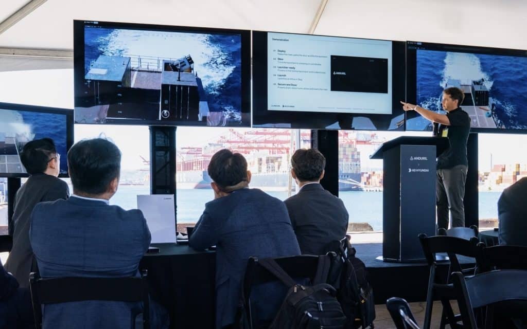 HD Hyundai and Anduril Demonstrate Integrated VAone and Lattice USV Autonomy