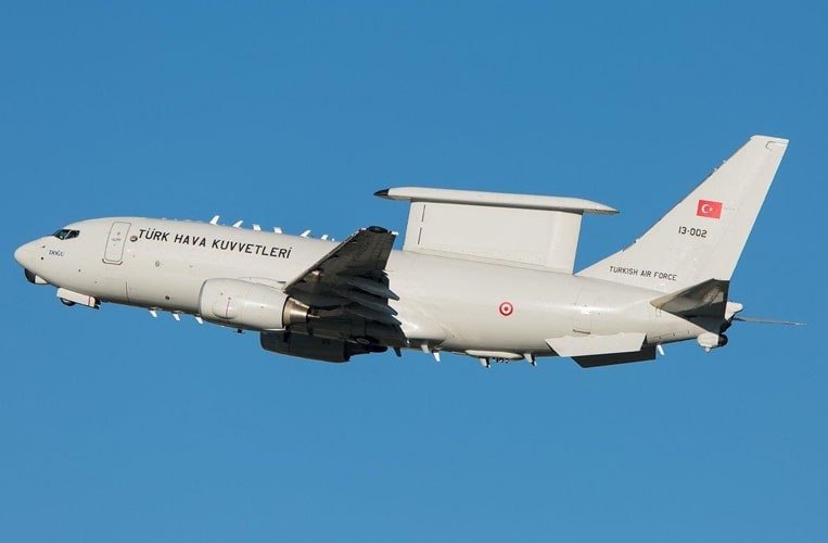 İsrail'in Barak MX'i Deşifre mi Oldu? Türk AWACS'ı Kıbrıs'ta