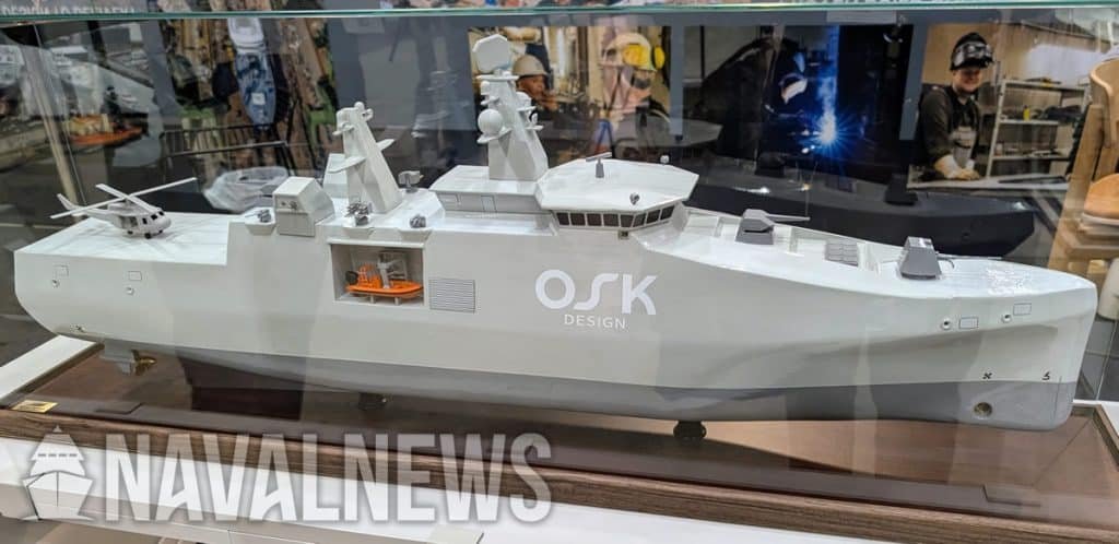 OSK Design Unveils Coastal Corvette Concept to Fill Danish Fleet Gap