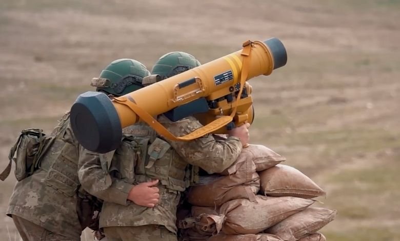 KARAOK Tanksavar Füzesi Hava Hedefini Vurdu!