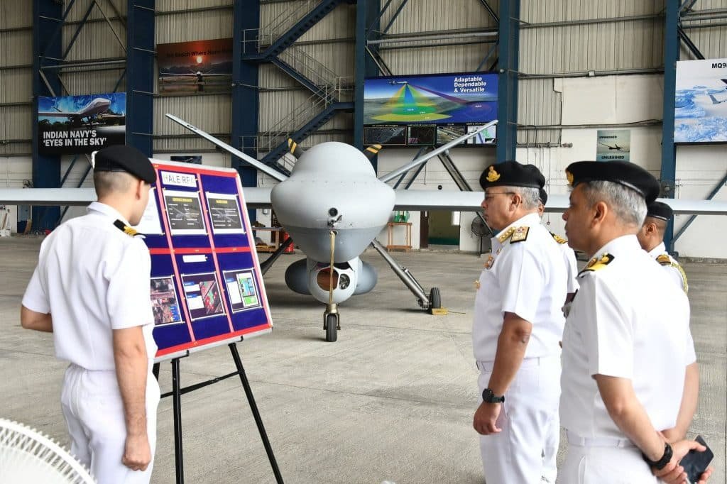 Indian Navy Leases Two Additional MQ-9B SeaGuardian UAVs
