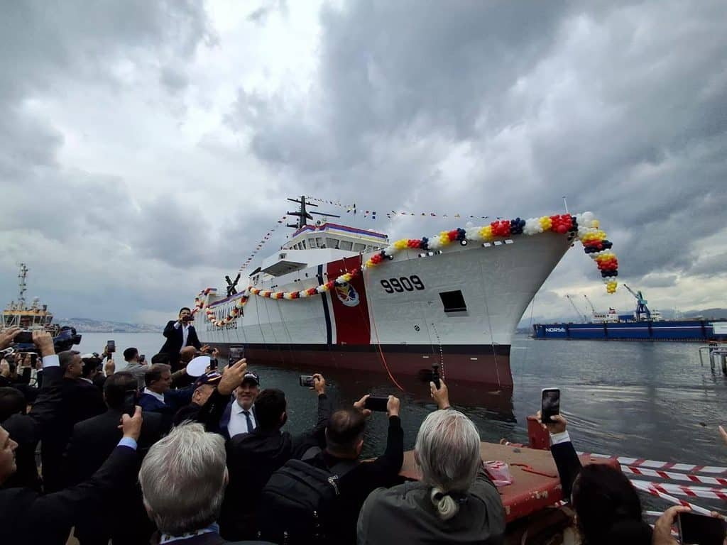 Desan Shipyard Launches First MPMS for Malaysian Coast Guard in Istanbul