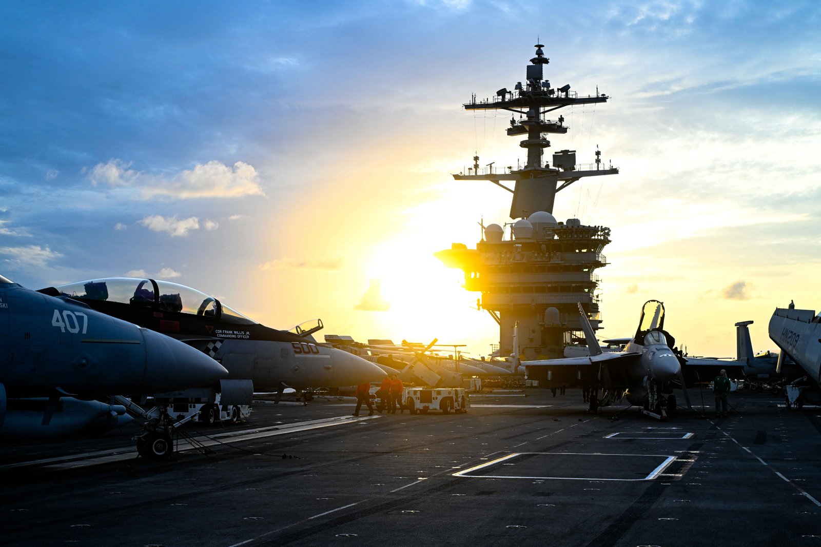USS Theodore Roosevelt Uçaçık Gemisine Otonom İHA Harekçatı Merkezi Entegüçre Edildi