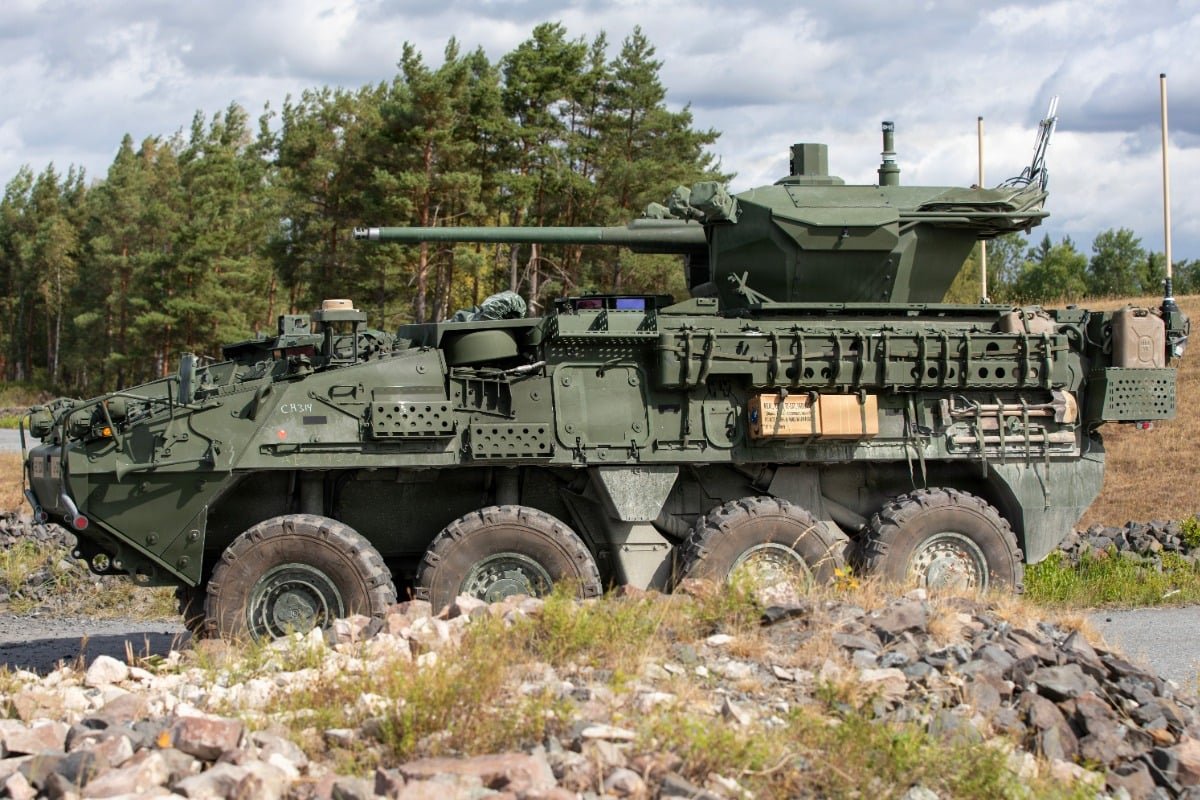 Yükseltilmiş Stryker versiyonu NATO'nun doğu kanadında görücüye çıktı