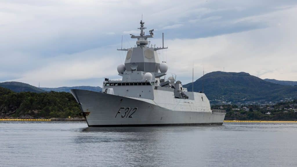 Norway's Fridtjof Nansen-class Frigate Fires ESSM Block 2 for First Time