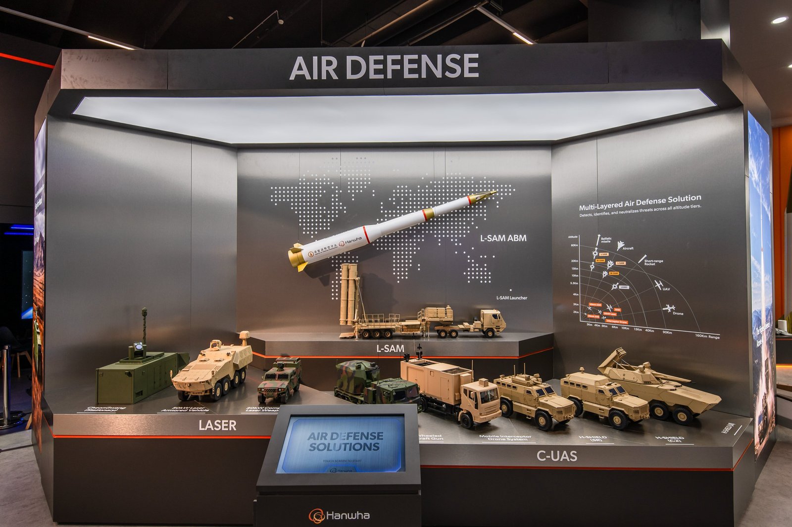 Hanwha karşı İHA lazeri taşıyan zırhlı araç yapmayı planlıyor